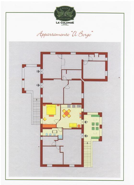 Agriturismo Le Colombe Assise Chambre photo